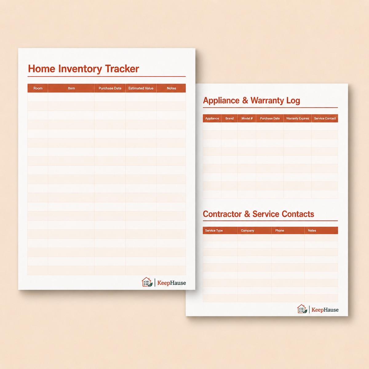 The Monthly Home Maintenance & Household System