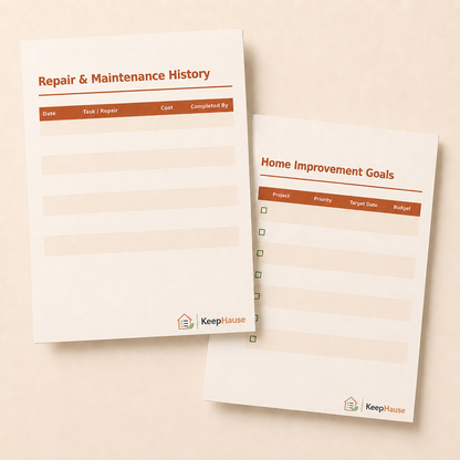 The Monthly Home Maintenance & Household System